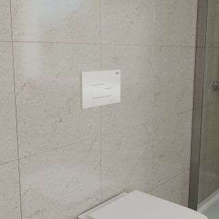 Клавиша смыва DQ Quadro DB1519016 Белая